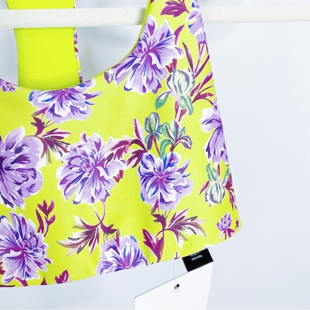 Beach Riot - Floral Racerback Bikini Top - Picture 3 of 3